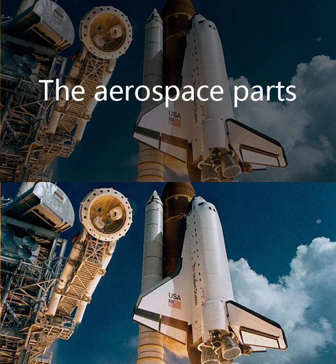The aerospace parts